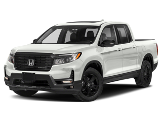 White Honda Ridgeline Black Edition