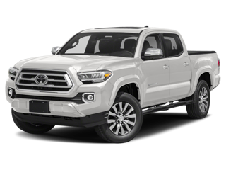 White Toyota Tacoma Limited