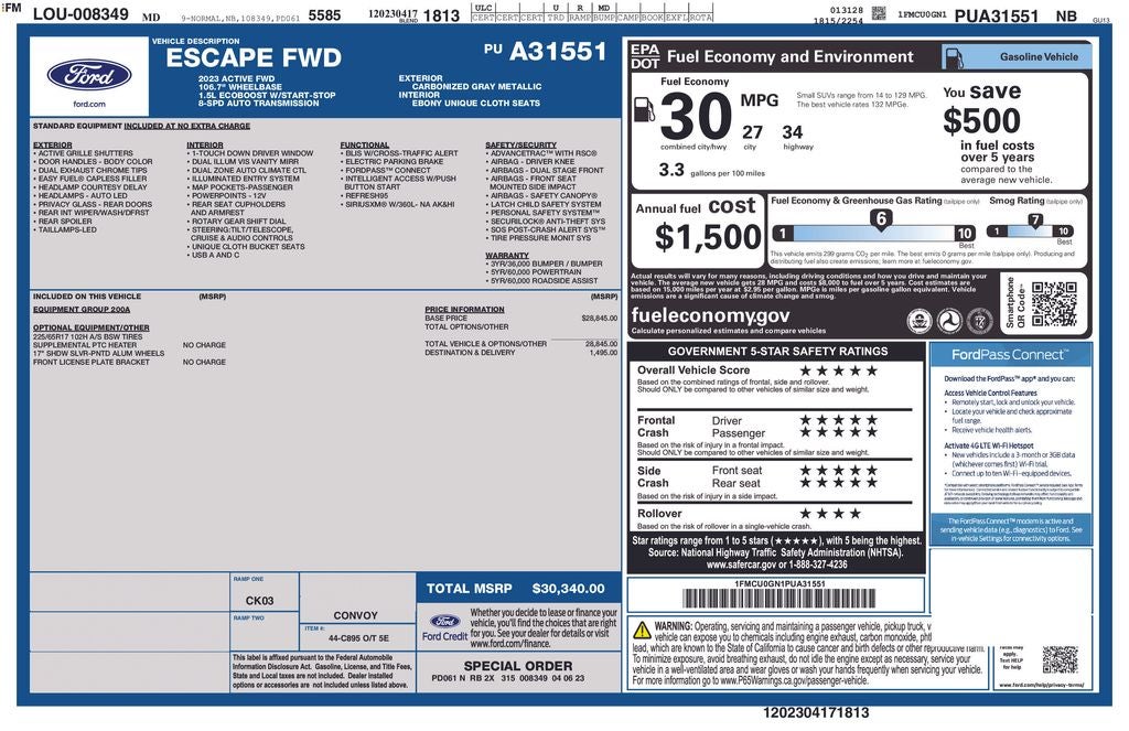 2023 Ford Escape Active - Photo 32