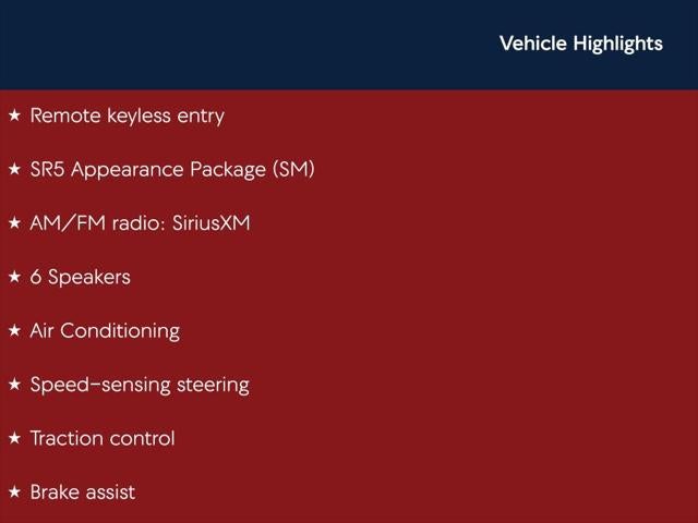 2022 Toyota TACOMA SR5 SR5