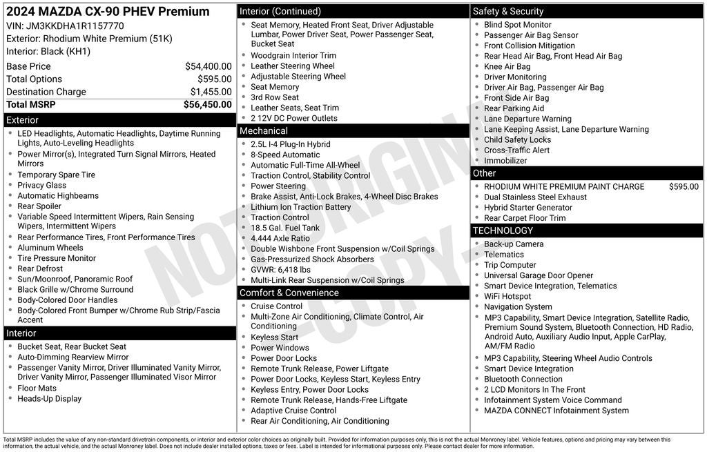 2024 Mazda Mazda CX-90 Premium