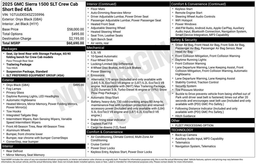 2025 GMC Sierra SLT