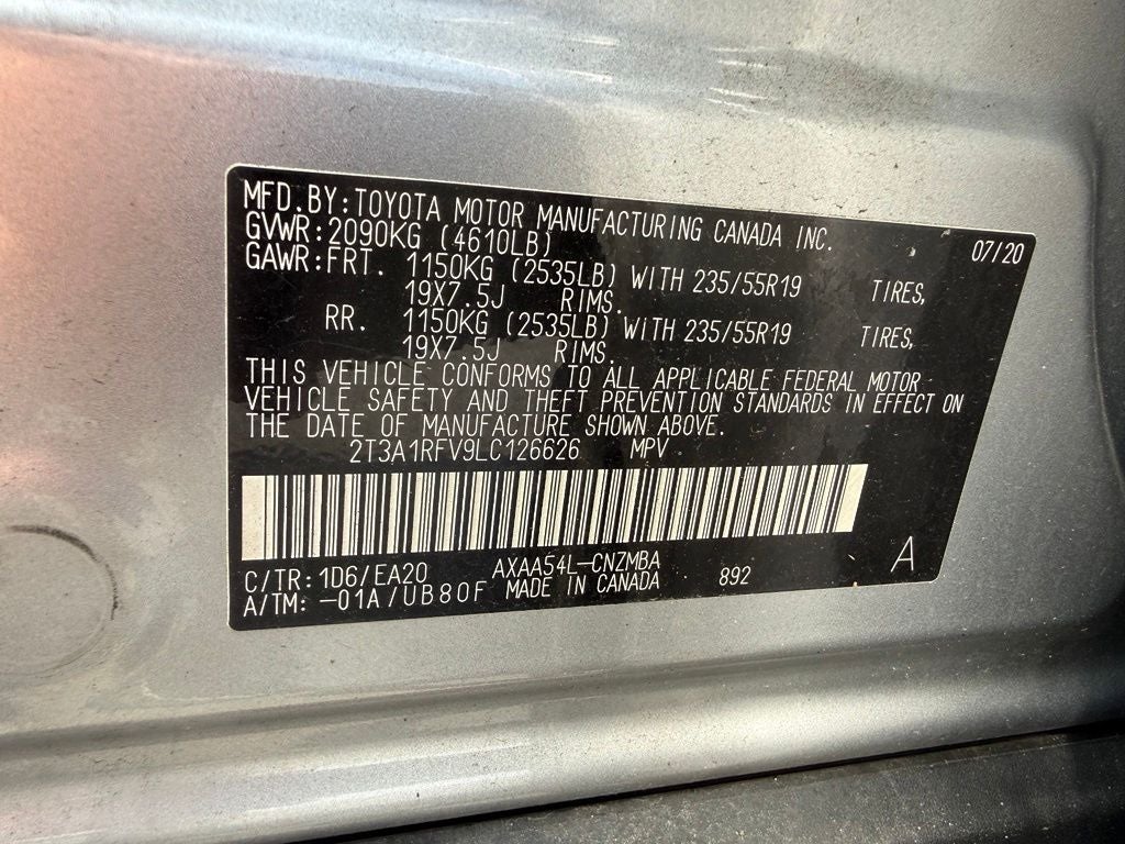 2020 Toyota RAV4 XLE Premium