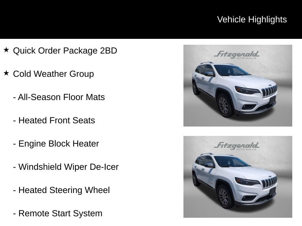 2019 Jeep Cherokee Latitude Plus