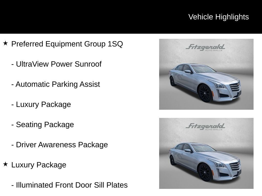 2015 Cadillac CTS 3.6L Performance