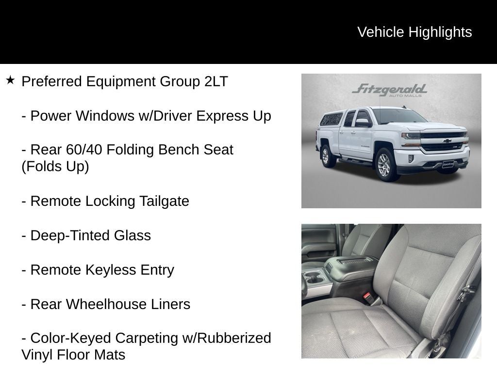 2018 Chevrolet Silverado 1500 LT