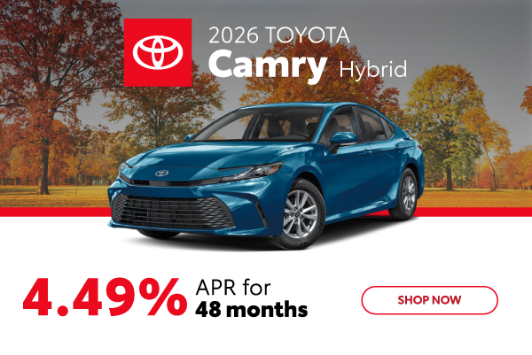September 2026 - Toyota - Camry Hybrid Offer - MobilelBanner