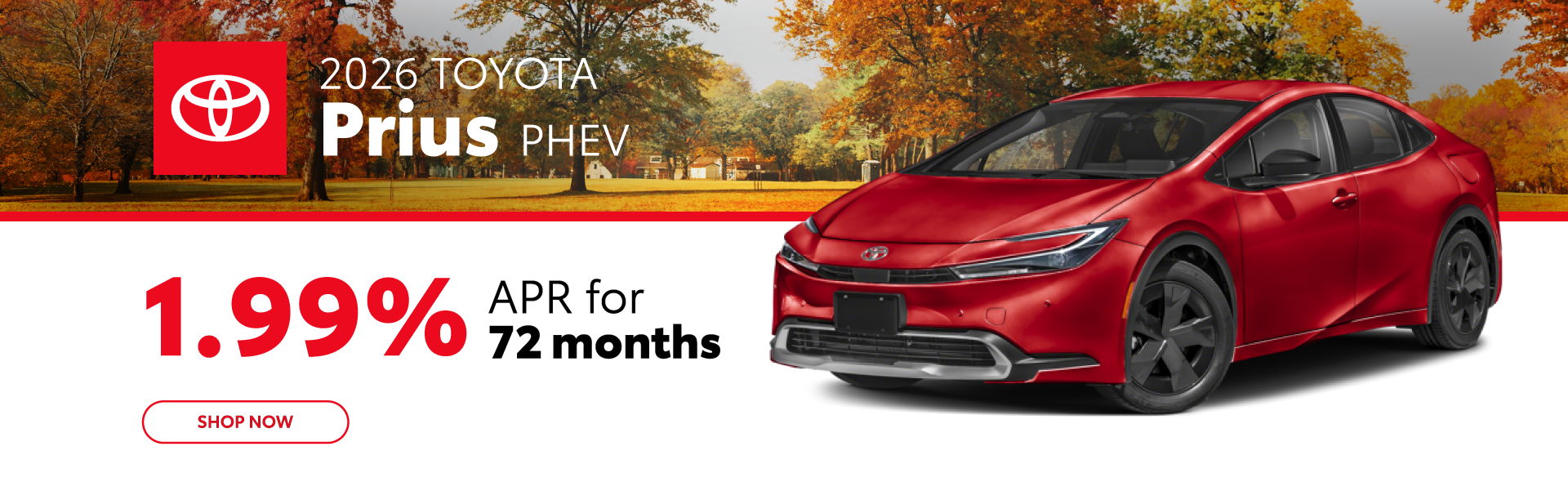 September 2026 - Toyota - Prius PHEV Offer - DesktopBanner