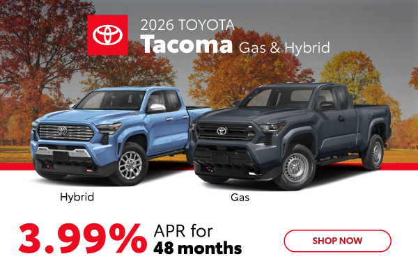 September 2026 - Toyota - TacomaOffer - MobileBanner