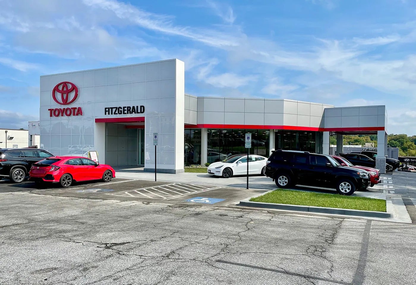 Fitzgerald Toyota Gaithersburg showroom
